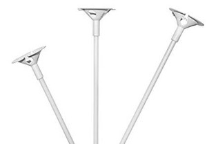 Aste bio in carta con capsula per palloncini colore bianco e lunghezza 40 cm conf. 500 Foto prodotto