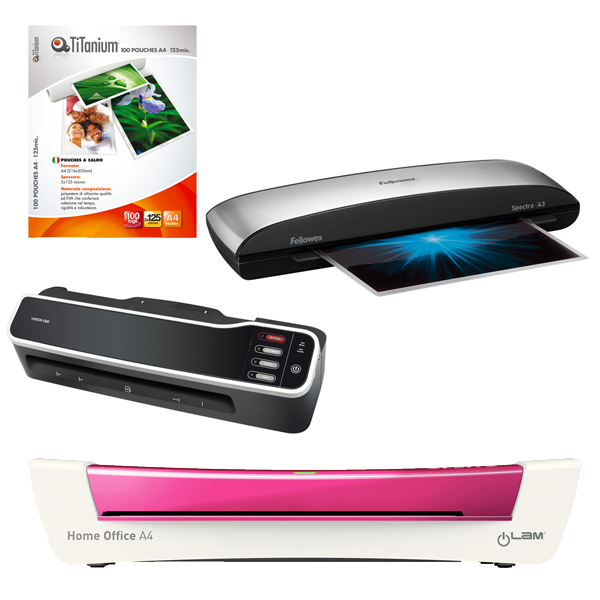 PLASTIFICATRICI E ACCESSORI